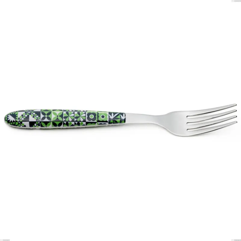 Prezzo Ridotto Forchetta tavola vero icon, acciaio 18.0 nickel free, manicatura pbt sublimato acciaio lucido, lunghezza 190 mm Eme Posaterie