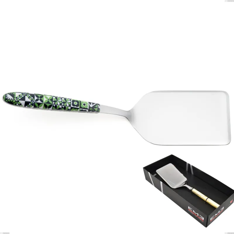 Confezione vetrina 1 pezzo pala lasagne vero icon, acciaio 18.0 nickel free, manicatura pbt sublimato acciaio lucido Eme Posaterie Quantità Limitata