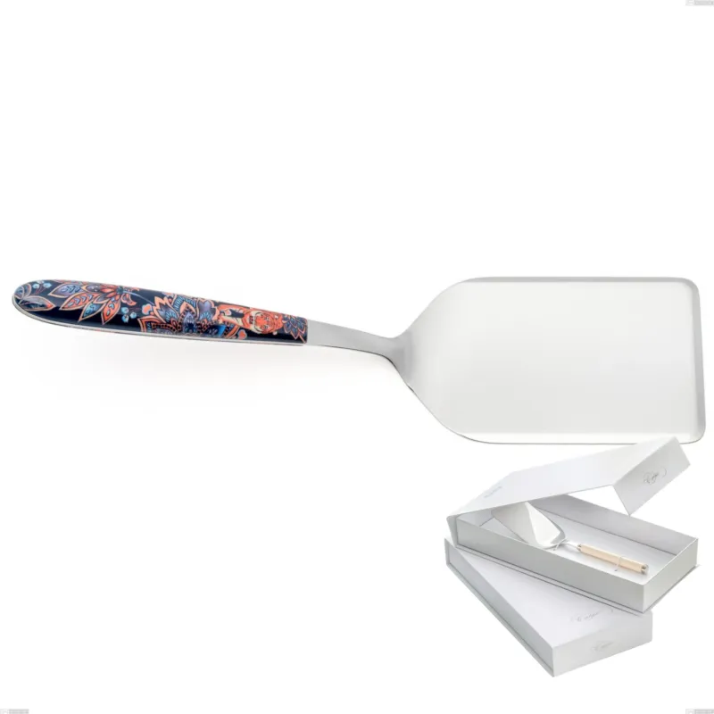 Spedizione Espresso Confezione a libro 1 pezzo pala lasagne vero pechino, acciaio 18.0, manicatura pbt sublimato acciaio lucido Eme Posaterie