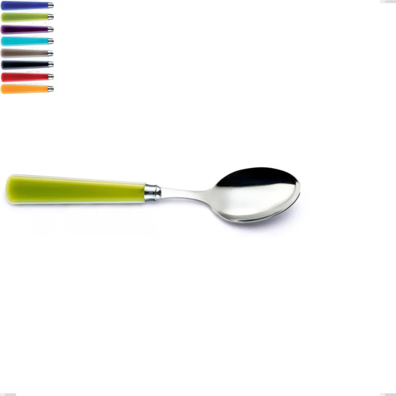Prezzo Basso Cucchiaio tavola candy eme, Acciaio 18/10 AISI 304 Lucido manicatura acrilico Eme Posaterie viola 2623