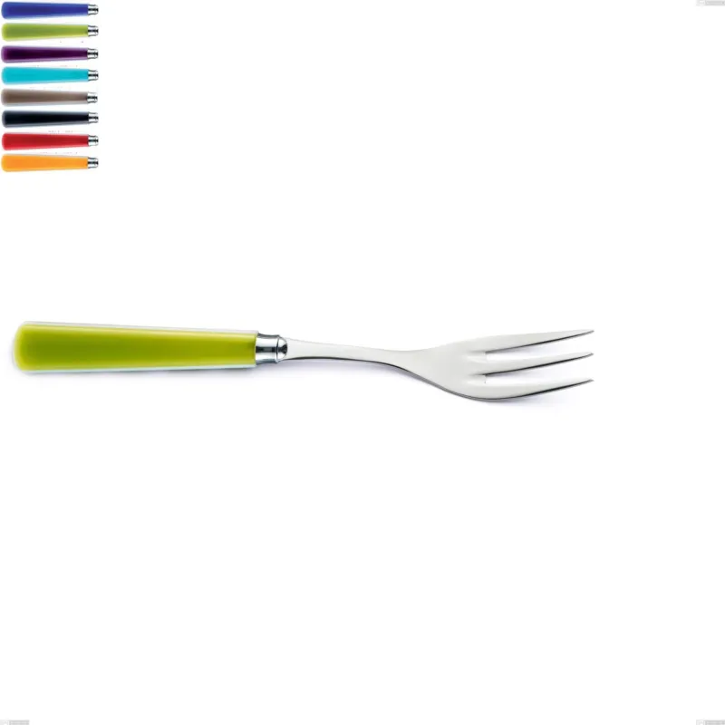 Prezzo Di Fabbrica Forchetta da servizio candy eme, lunghezza 25 cm Acciaio 18/10 AISI 304 Lucido manicatura acrilico Eme Posaterie viola 2623