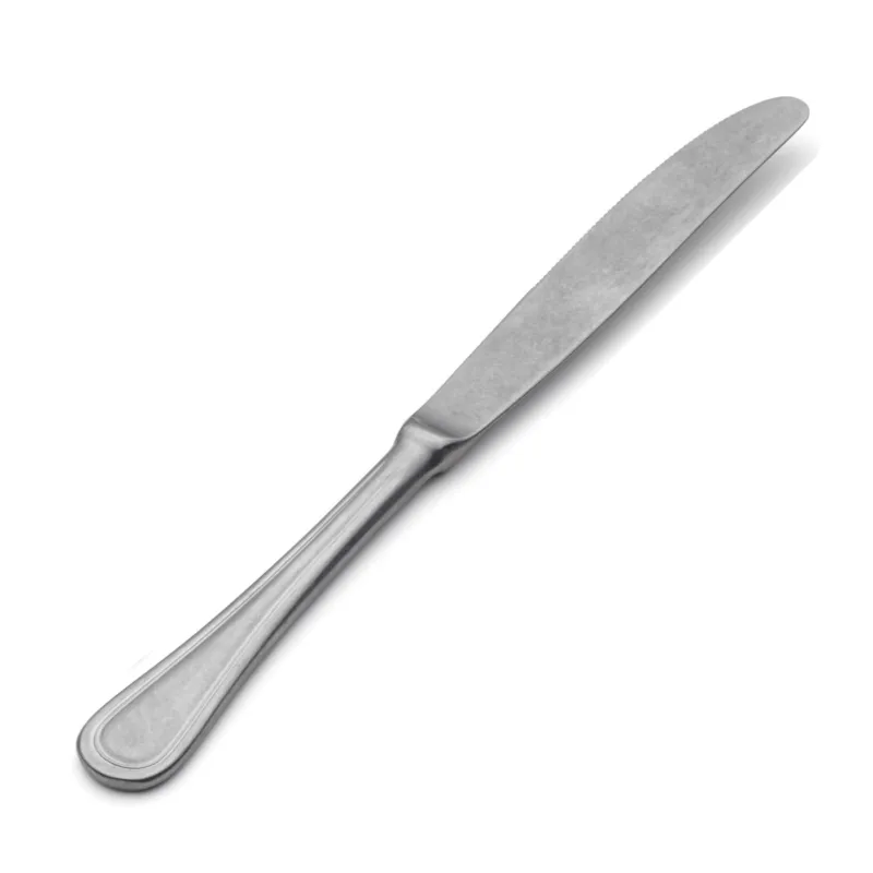 Coltello da tavola IMPERO Retrò in acciaio inox 18/10 lucidatura opaca 2,5 mm di spessore, Lunghezza 240 mm Eme Posaterie Soddisfatti O Rimborsati