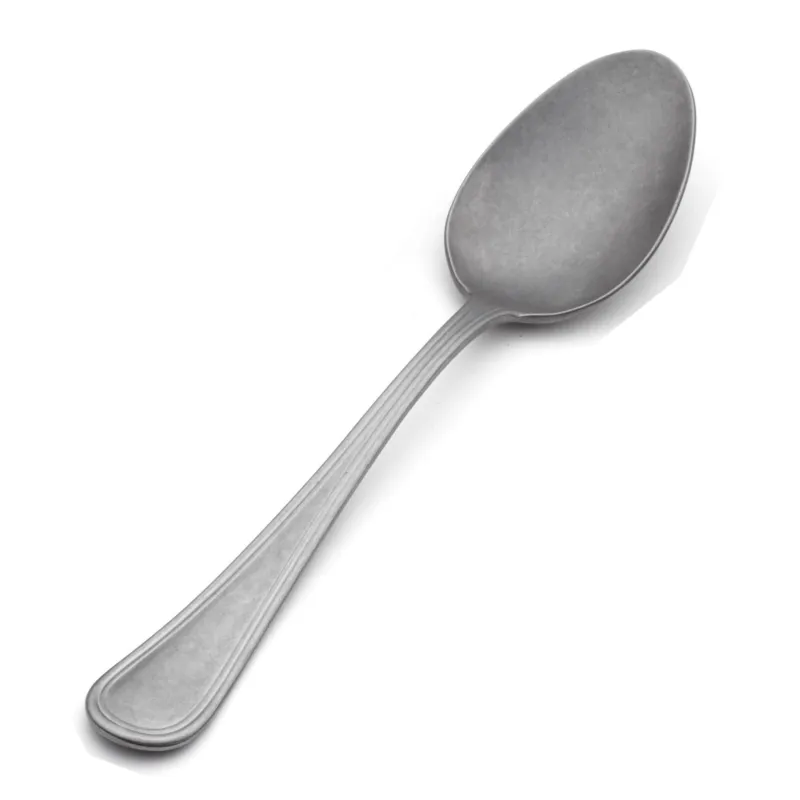 Prezzo Di Fabbrica Cucchiaio da tavola IMPERO Retrò in acciaio inox 18/10 lucidatura opaca 2,5 mm di spessore, Lunghezza 205 mm Eme Posaterie