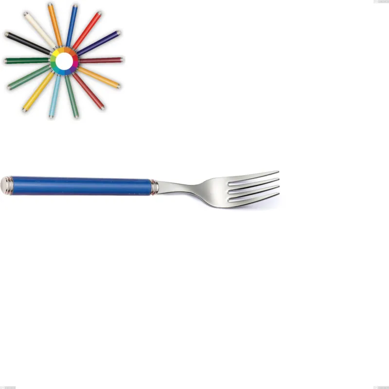 Offerta Forchetta frutta linea, Acciaio 18/10 (AISI304) inox lucido , manici in metacrilato Lunghezza 185 mm Eme Posaterie nero 1