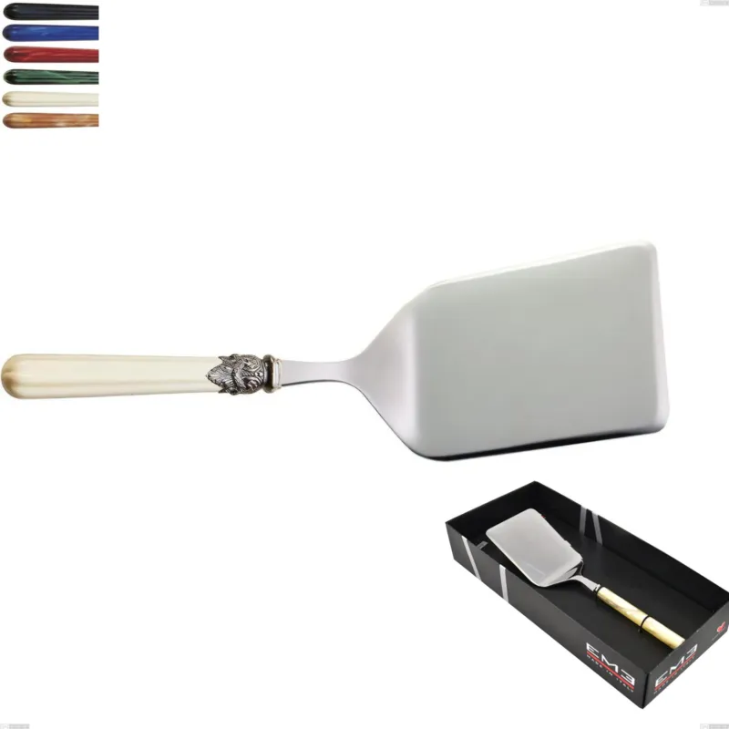 Confezione vetrina 1 pezzo pala lasagne versailles, Acciaio 18/10 AISI 304 Lucido manicatura acrilico Eme Posaterie blu 2 Ultima Occasione