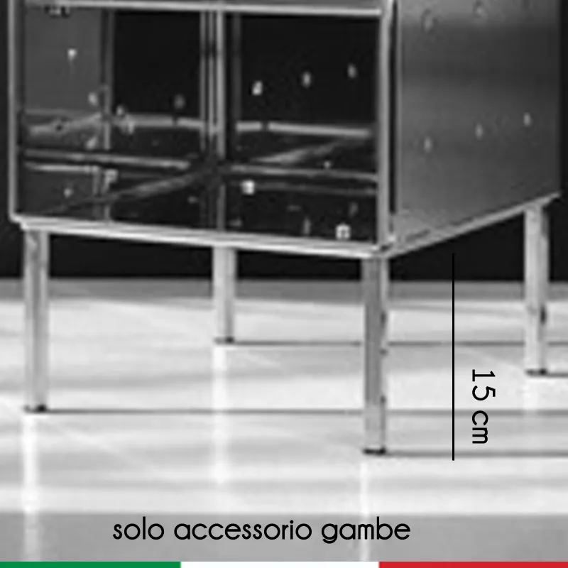 Più Venduto Graepel Supporto con 4 piedi per modulo base QBO h15 cm Graepel spa