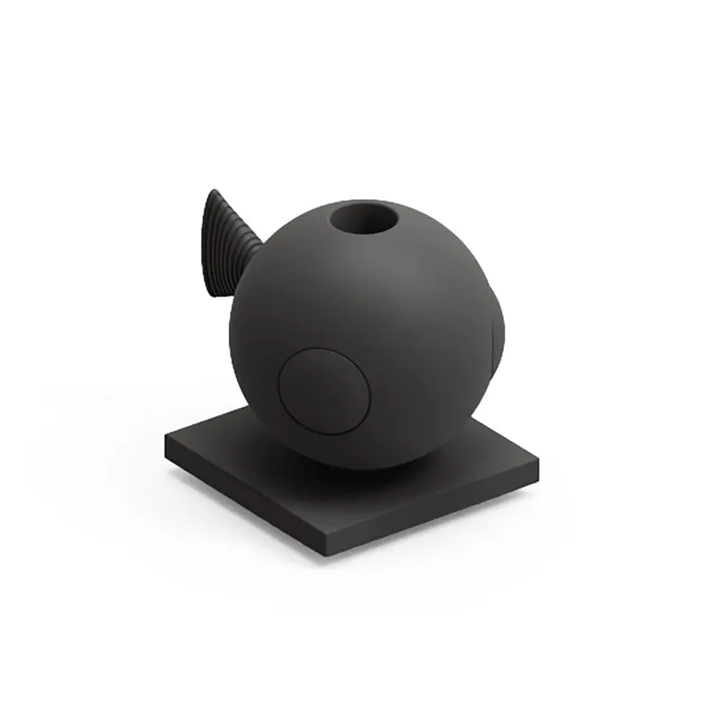 Contenitore Dotato di Foro PER FIORI RECISI FUGU di Design Dimensioni 20x28,.5x h 22 cm vaso, a portaoggetti o a elemento decorativo colore Onice Lyxo Design Super Prezzo