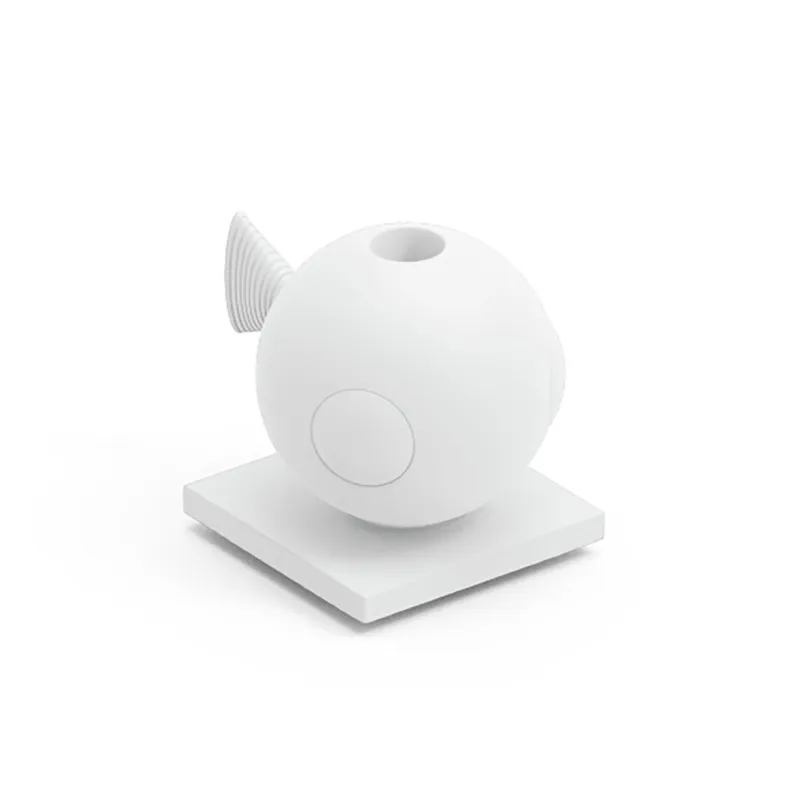 Contenitore Dotato di Foro PER FIORI RECISI FUGU di Design Dimensioni 20x28,.5x h 22 cm vaso, a portaoggetti o a elemento decorativo colore bianco Lyxo Design Novità