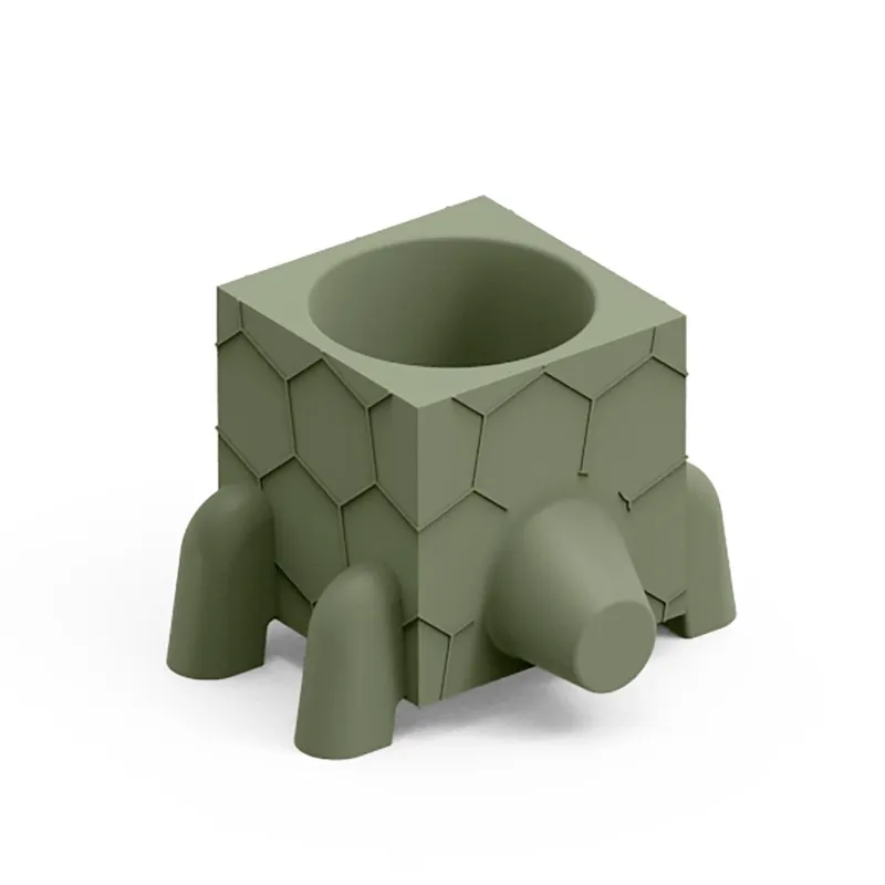 Contenitore Multifunzione FERA RUGA DEEP LA TARTARUGA di Design Dimensioni 32x31x h 21,3 cm vaso, a portaoggetti o a elemento decorativo colore Agata Lyxo Design Promo Stagionale
