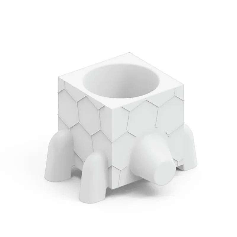 Soddisfatti O Rimborsati Contenitore Multifunzione FERA RUGA DEEP LA TARTARUGA di Design Dimensioni 32x31x h 21,3 cm vaso, a portaoggetti o a elemento decorativo colore perla Lyxo Design