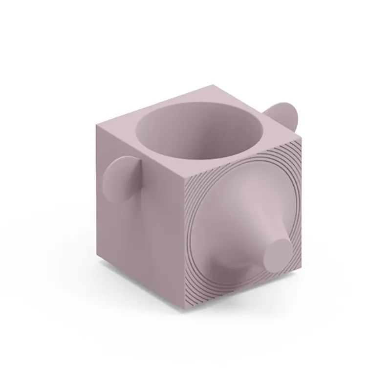 Contenitore Multifunzione FERA CAPO TRAY, L‘ORSO di Design Dimensioni 33,2x27,7x h 21,3 cm vaso, a portaoggetti o a elemento decorativo colore Quarzo Lyxo Design Spedizione Espresso