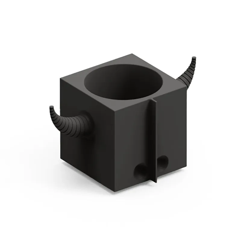 Contenitore Multifunzione FERA OROT DEP, il Toro di Design Dimensioni 40x22x h21 cm vaso, a portaoggetti o a elemento decorativo colore Onice Lyxo Design Miglior Prezzo