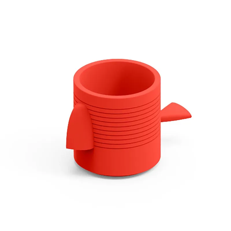 Promo Stagionale Contenitore Multifunzione FERA JAGO DEP ,il pappagallo di Design Dimensioni 26,5x43,6x h43,3 cm vaso, a portaoggetti o a elemento decorativo colore Corallo Lyxo Design