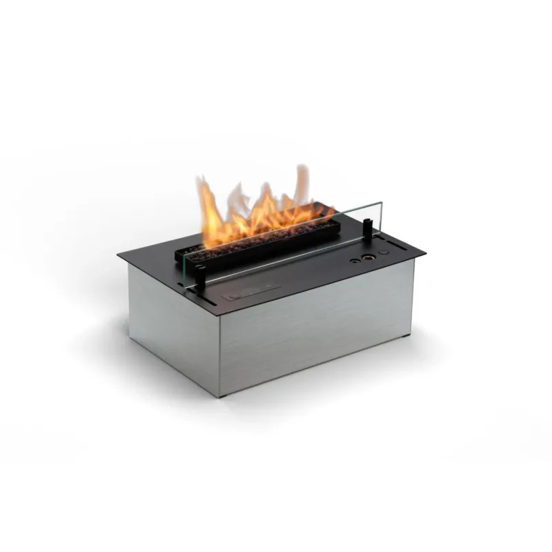 Bruciatore a Bioetanolo SENZO BURNER fornisce interno il fuoco in una forma compatta e confortevole Dimensioni 28x26x h 14 cm peso 10 kg 2,5kW - riscalda circa 25 metri Planika Saldi