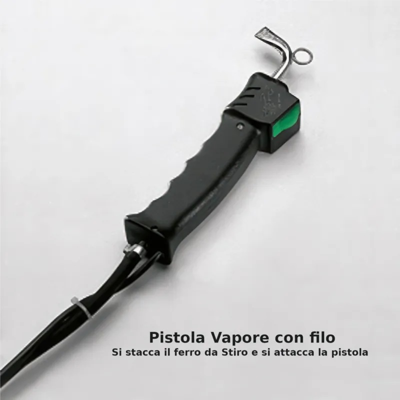 Compra Oggi Stesso Pistola a vapore applicabile su tutte le assi Battistella Semindustriali, e ad uso casa il KIT comprende Pistola con filo Battistella