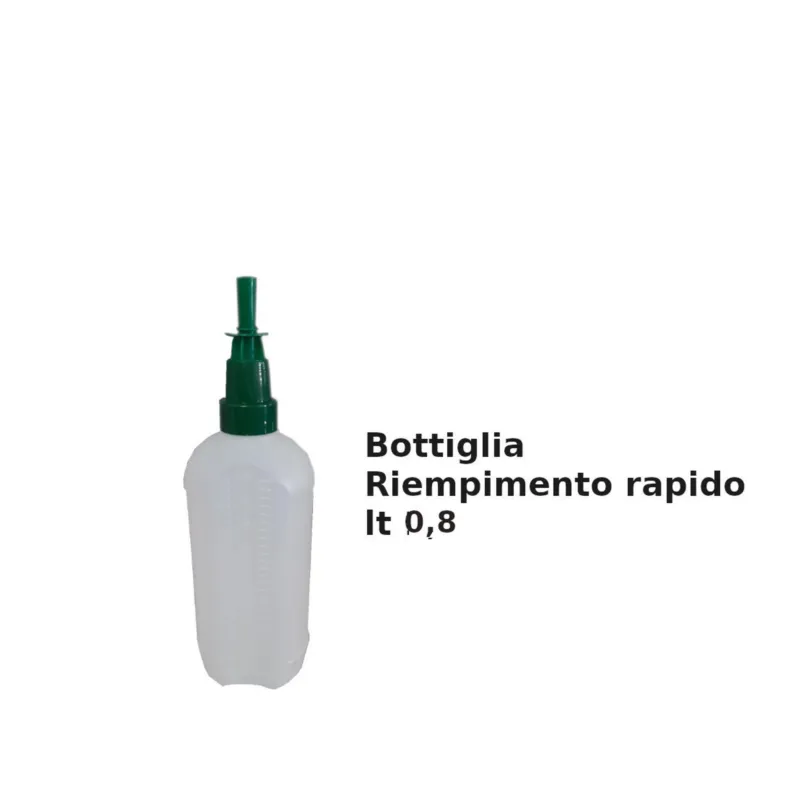 Bottiglia con dosatore 0,8 lt. per carico acqua per ferri da stiro Battistella ricambio originale Battistella Battistella Popolare