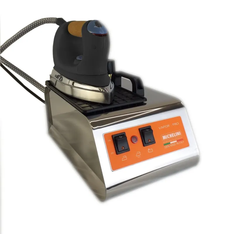 Ferro da stiro EOS Domestico VAPOR PRO 20x33xh19 cm peso 4,5 kg caldaia in ACCIAIO INOX 10 Anni di Garanzia da 1 Lt Made in Italy Michelini Miglior Prezzo
