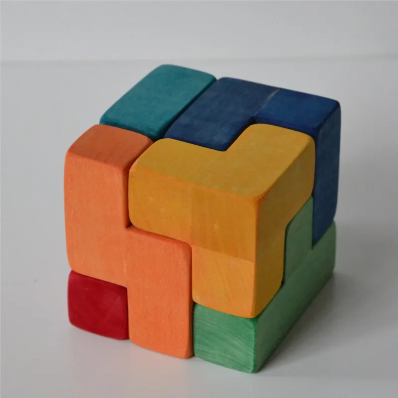 Cubo Tetris ricomponibile in 10 varianti, utilizzabile anche come costruzioni. 8x8 cm Gioco adatto a tutti Manzoni Pietro Occasione Imperdibile