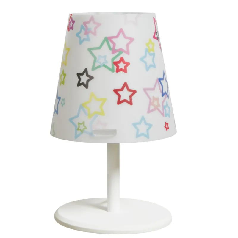 Abat-Jour per camerette CYLINDER Ø 18xh 25 cm Peso kg 0,8 in multicolor Stelle Emporium Subito Disponibile