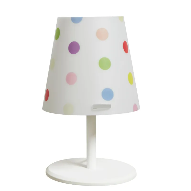 Esclusivo Abat-Jour per camerette CYLINDER Ø 18xh 25 cm Peso kg 0,8 in multicolor Bolli Emporium