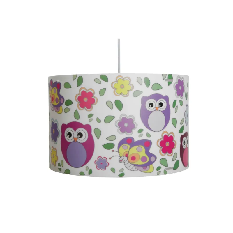 Lampada a sospensione per camerette CYLINDER Ø 45xh 29 cm in multicolor Giungla Emporium Promo Stagionale