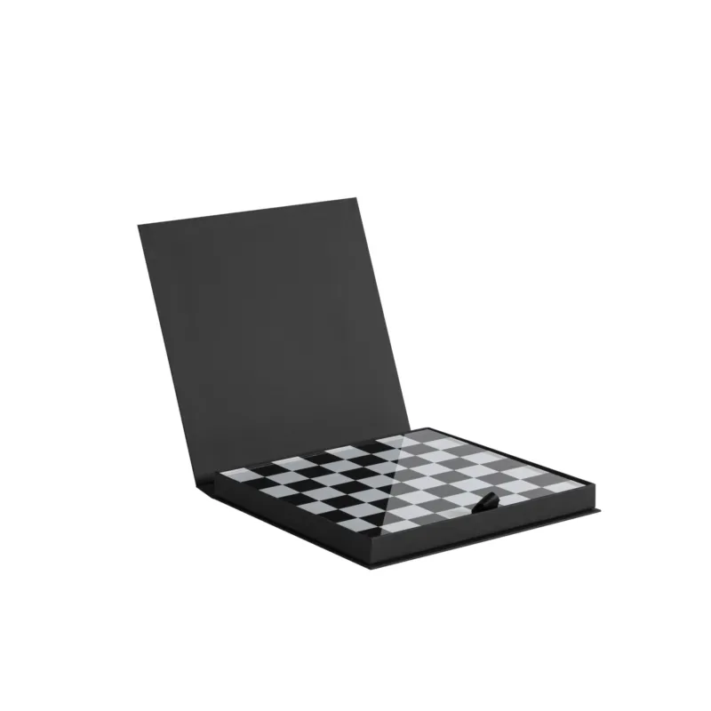 Compra Online Scacchiera IN CRISTALLO E PMMA dimensioni 30x30x h 5 cm , peso 2,28 kg, spessore 12 mm Bianco e Nero Vesta