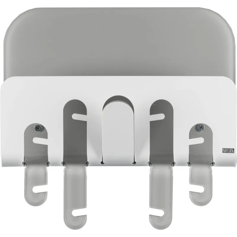 wall keys letters holder r2 taupe white, dimensioni 33x6xH30 cm, peso 0,67 kg, spessore 5 mm Vesta Subito Disponibile