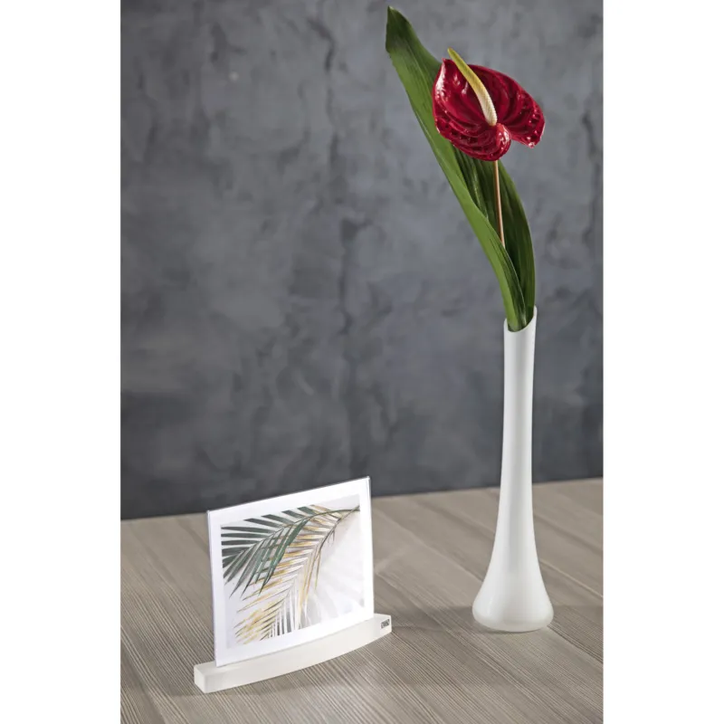 Prezzo Conveniente Porta foto Small Twist per foto 10x15 dimensioni 18x3.5xh13 cm photo frame big twist trasparente Vesta
