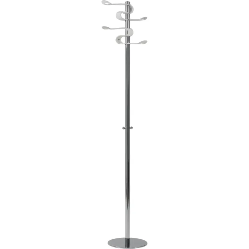 Affare Appendiabiti kaalight bianco, dimensioni 38x38xH176 cm, peso 8 kg, spessore 6 mm Vesta
