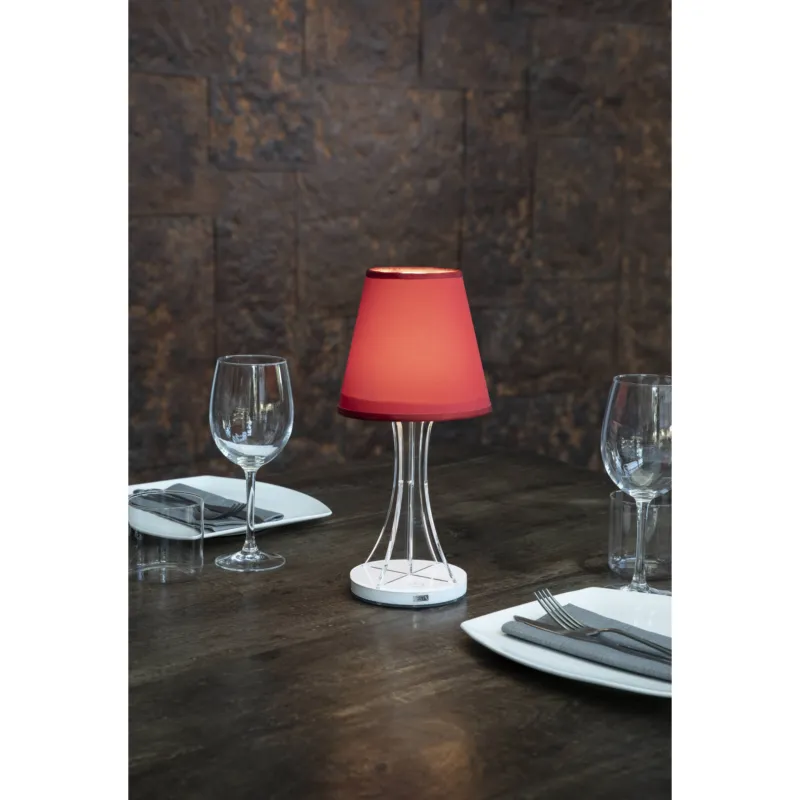 Ultime Pezzi lampada sky piccola rosso, spessore 12 mm Vesta