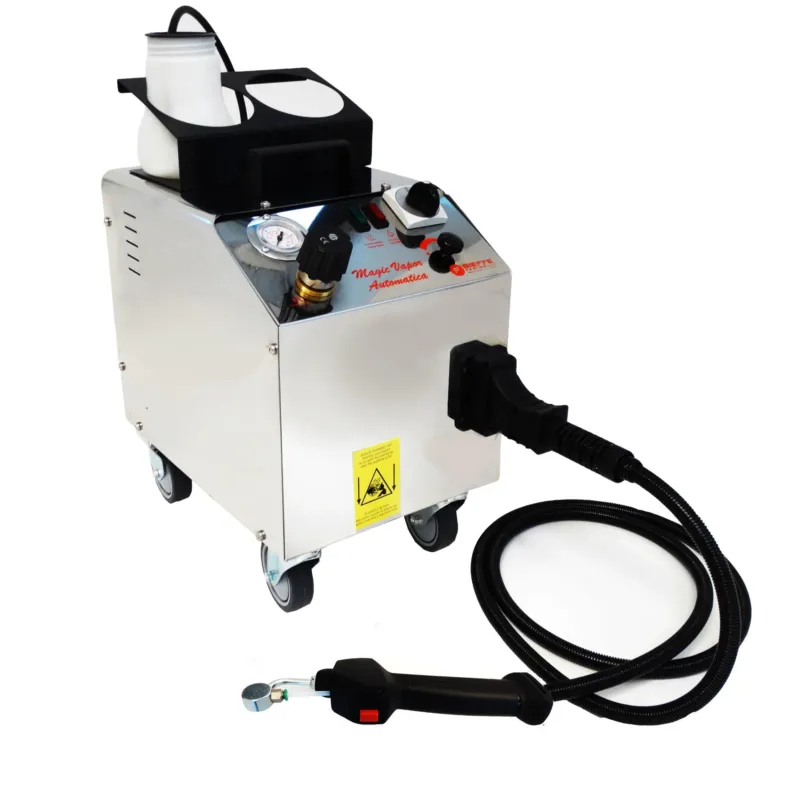 Consegna Rapida Generatore di vapore ,pulisce e sanifica a vapore Magic Vapor Sani dimensioni 27x39xh45 cm-Peso 9,5 kg , Serbatoio 3 litri inox lucido Bieffe Srl
