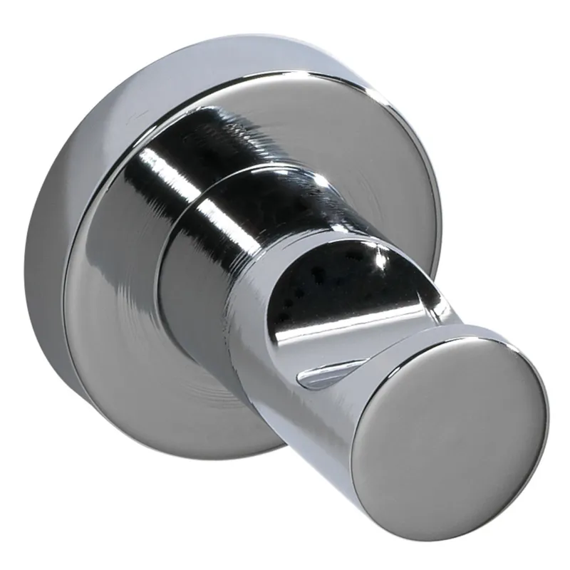Ultime Pezzi Appendiabito singolo in ottone cromato DECO 3,5x4xh3,5 cm stile retrò cromo lucido Carlo Iotti- Accessori Bagno