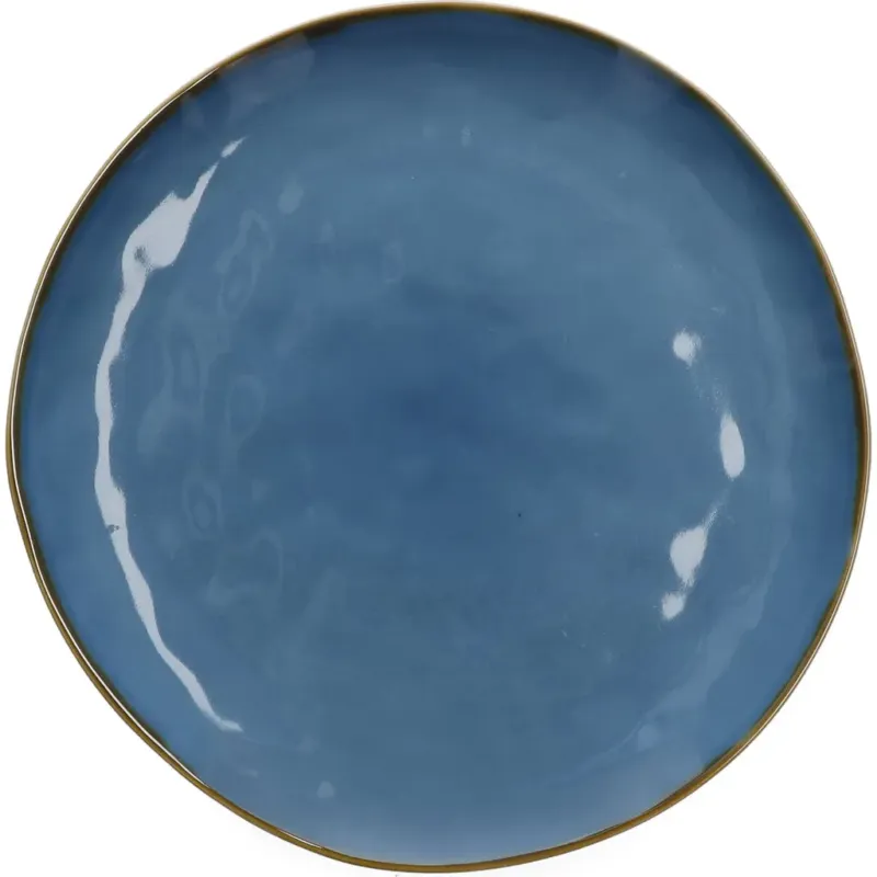 Popolare Concerto - Piatto Piano, 27 cm,Blu Avio