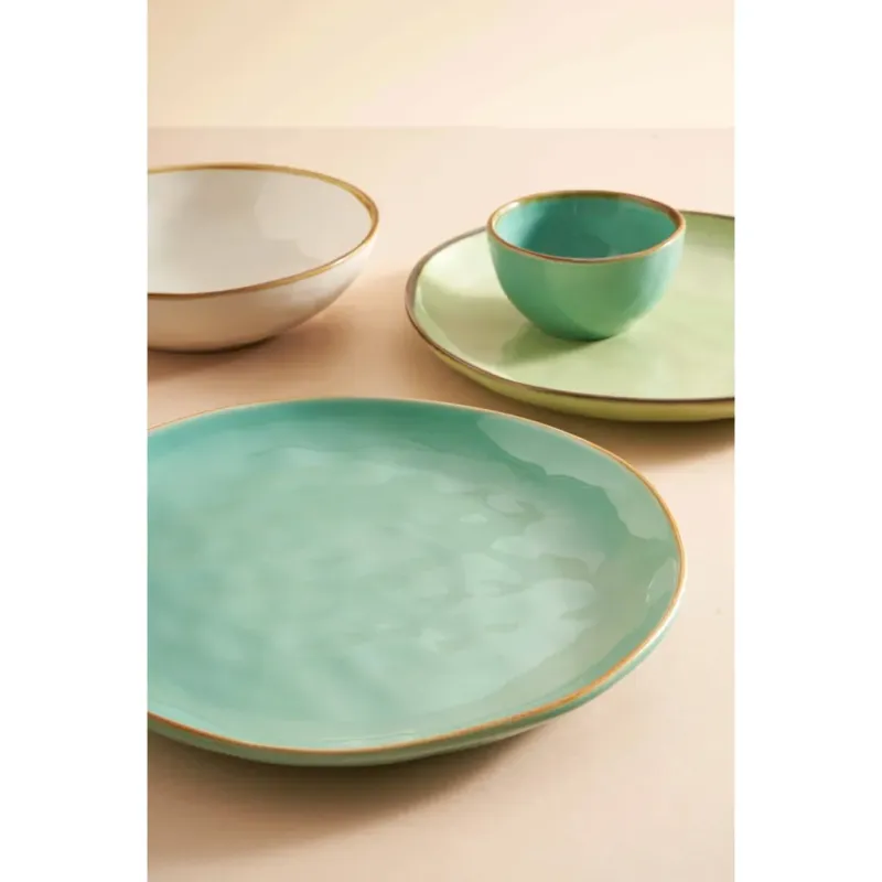 Concerto - Piatto Piano, 27 cm,Verde Acqua Non Perdere