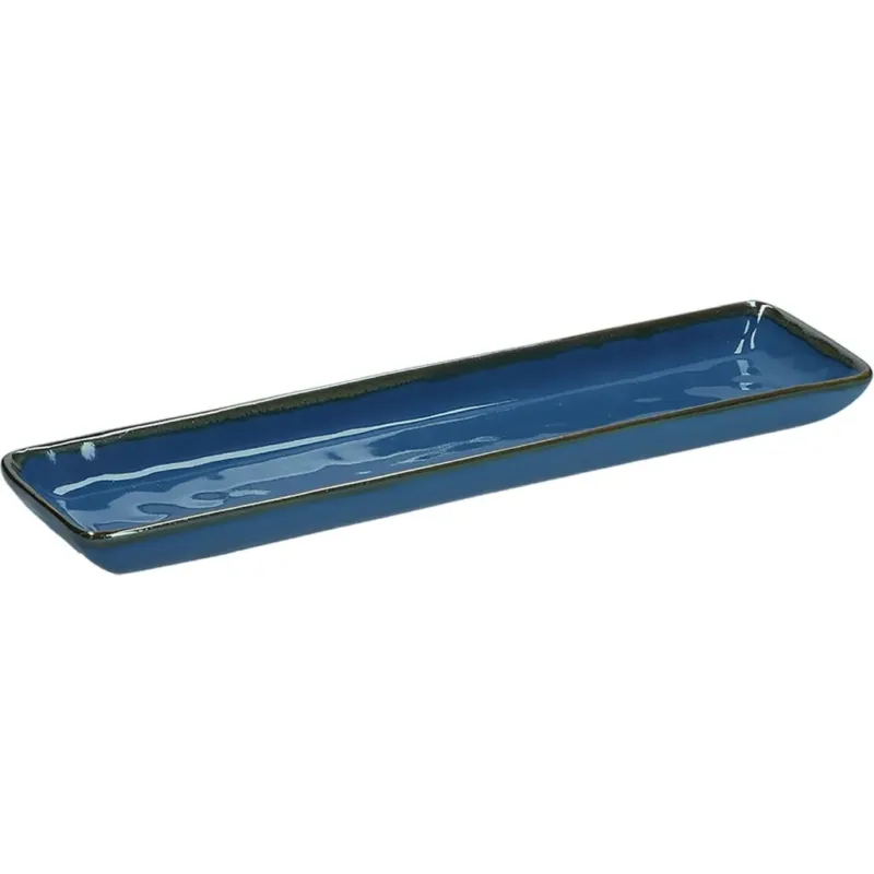 Spedito Oggi Concerto - Vassoio Rettangolare, 32 x 8 cm,Blu Avio