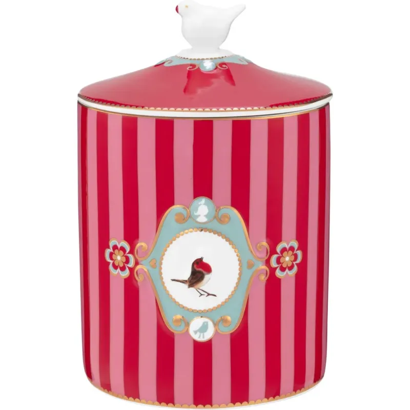 Love Birds - Barattolo,Rosso/Rosa Occasione