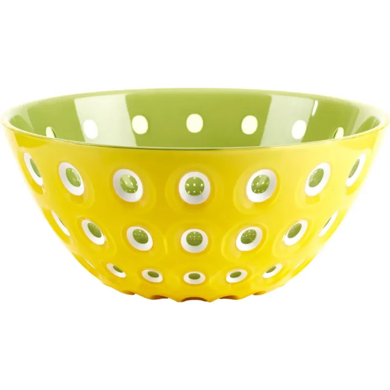 LE MURRINE - Ciotola Ø 25 cm,Saffron Yellow/White/Water Lily Green Sconto