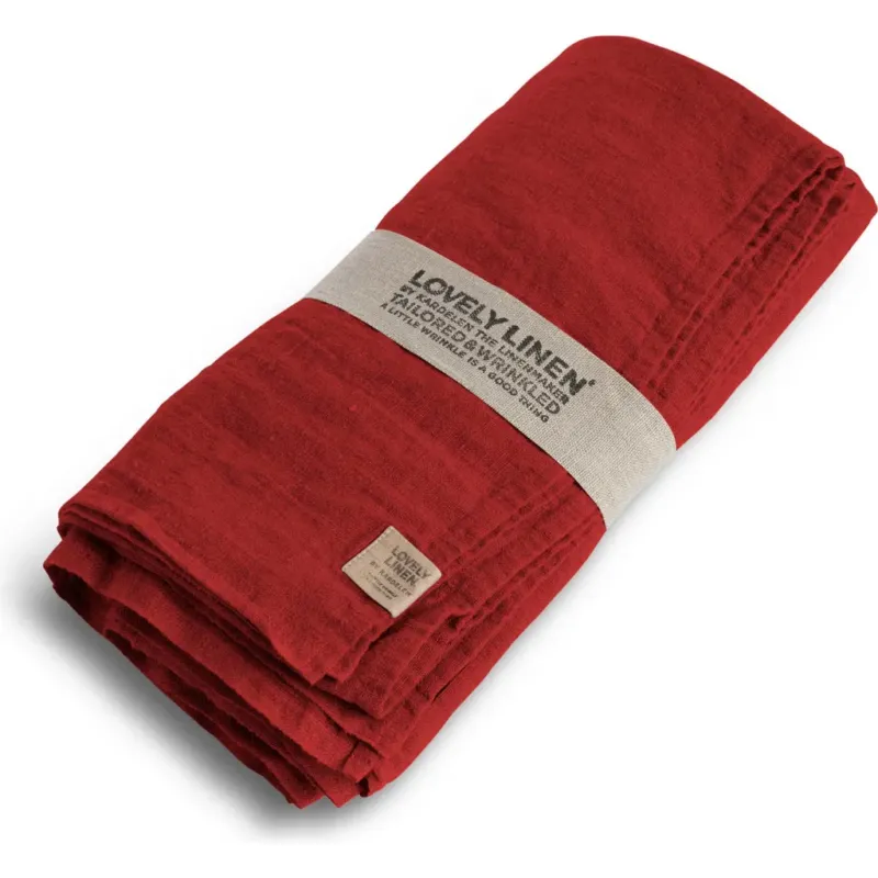 Tovaglia, LOVELY 145 x 300,Real Red Prezzo Ridotto