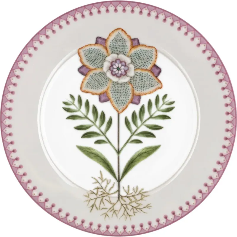 Lily & Lotus - Piatto Ø 21 cm,Violetto Spedito Oggi