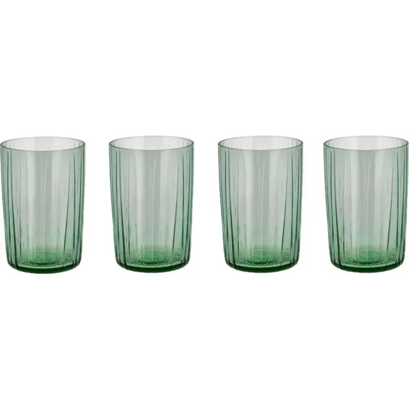 Economico Bicchieri Kusintha, 4 Pezzi,Verde