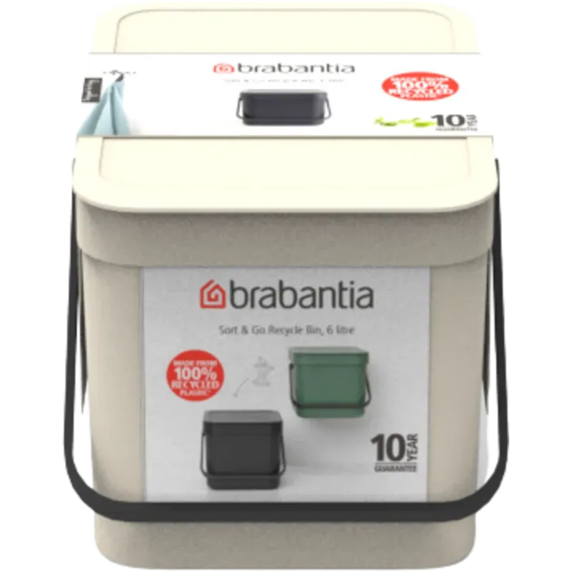 Vendita Finale Sort & Go - Pattumiera 6 L,Soft Beige