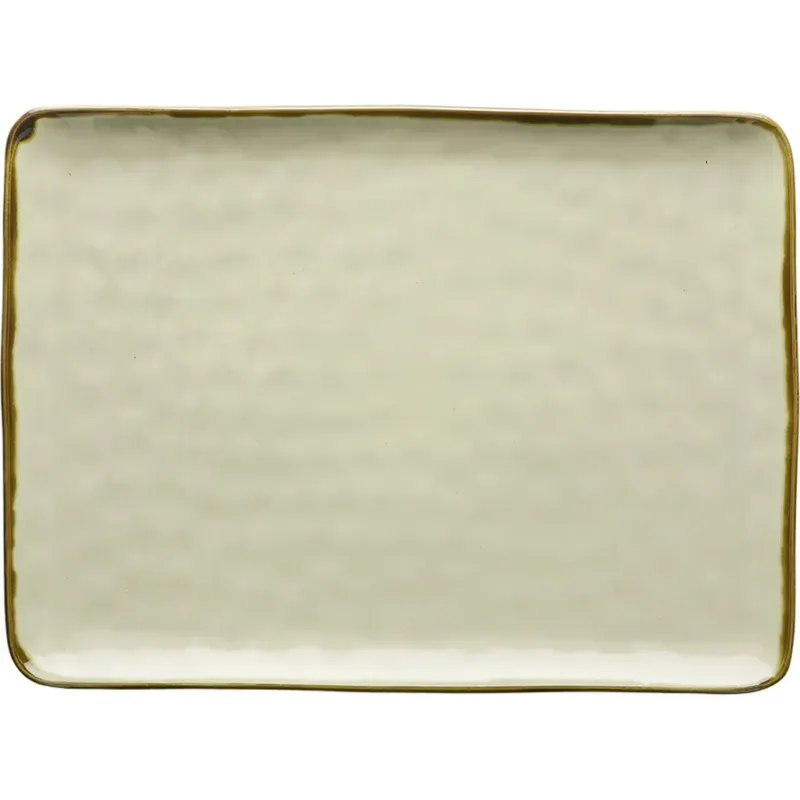 Concerto - Vassoio Rettangolare, 36 x 26,5 cm,Avorio Esclusivo