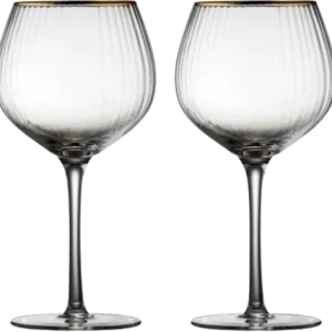 Prezzo Di Fabbrica Bicchiere da Gin & Tonic Palermo Gold 65 cl - 4 Pezzi