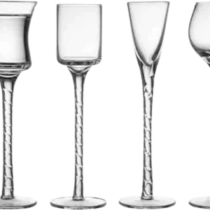 Bestseller Bicchierini da Liquore Rom in Vetro Trasparente 18 cm - 6 Pezzi