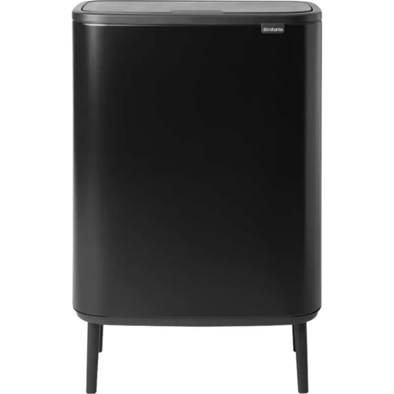 Economico Bo Touch Bin Hi - Pattumiera 2 x 30 L,Matt Black