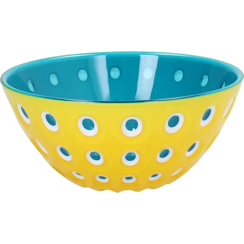 Offerta Limitata LE MURRINE - Ciotola Ø 20 cm,Yellow/White/Aquamarine