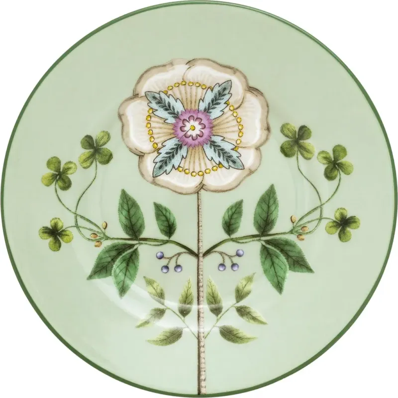 Lily & Lotus - Piattino Petit Four Ø 12 cm,Verde chiaro Offerta