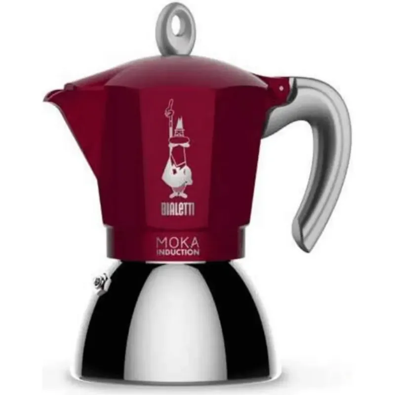 Soddisfatti O Rimborsati Moka Induction - Rosso,2 tazzine