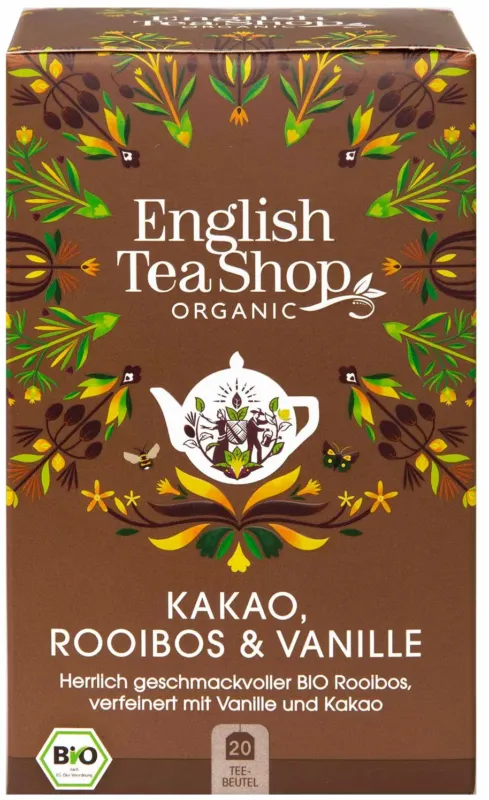 Soddisfatti O Rimborsati Cacao, Rooibos e Vaniglia, Bio