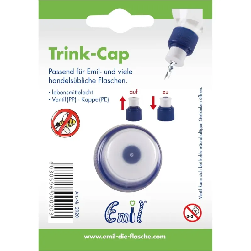 Trink-Cap, Confezione Blister,Blu Di Tendenza